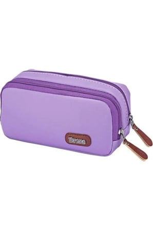 Brons Çift Katlı Pastel Kalemlik Çanta BR-3252