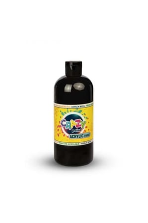 Crazy 550Gr Akrilik Boya Siyah 15341