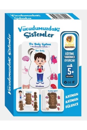 Moon Vücudumuz Sistemleri Erkek + Mesakademi Oyun Seti Hediyeli