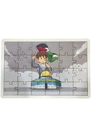Moon Özgür Filistin Puzzle + Mesakademi Oyun Seti Hediyeli