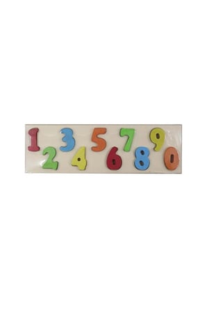 Can Toys Ahşap Eğitici Bultak Rakam 9x27cm PR-98