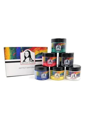 Monalisa Akrilik 6 Ara Renk 6x125ml + Mesakademi Oyun Seti Hediyeli