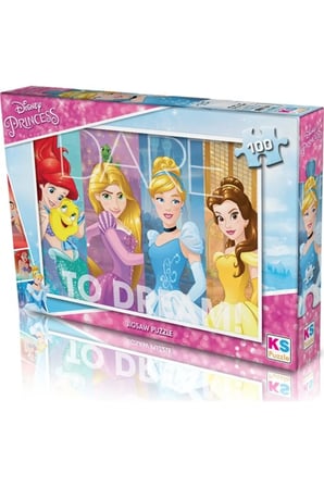 Ks Puzzle-1 Prıncess 100 Prç Pr714