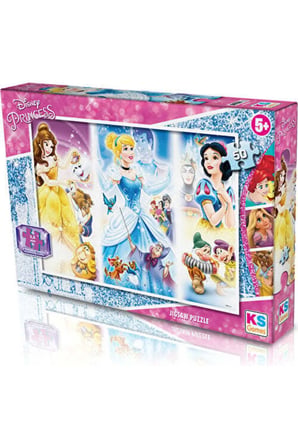 Ks Puzzle-1 Princess 50 Prç Pr709