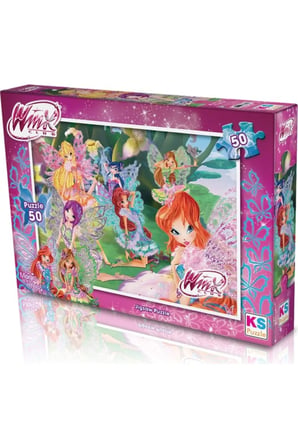 Ks Puzzle-1 Winx 50 Prç Wınx709