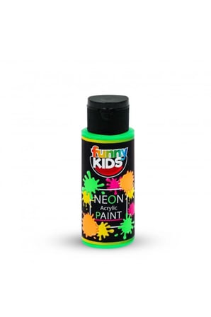 Funny Kids Akrilik Neon Boya 070Cc 4804 Yeşil