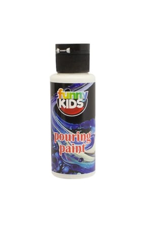 Funny Kids Pourıng Akrilik Boya 70Cc Beyaz