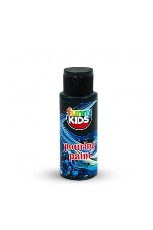 Funny Kids Pourıng Akrilik Boya 70Cc Siyah