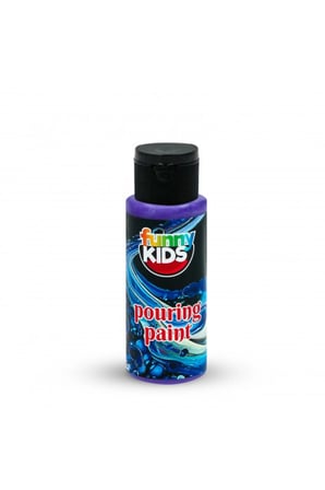 Funny Kids Pourıng Akrilik Boya 70Cc Mor