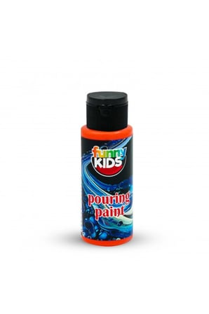 Funny Kids Pourıng Akrilik Boya 70Cc Turuncu