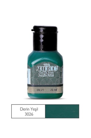 Artdeco Akrilik Boya 25Ml 3026 Derin Yeşil