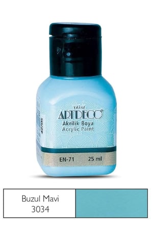 Artdeco Akrilik Boya 25Ml 3034 Buzul Mavi