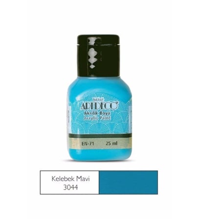 Artdeco Akrilik Boya 25Ml 3044 Kelebek Mavi