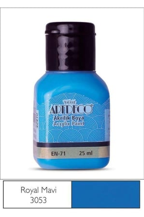 Artdeco Akrilik Boya 25Ml 3053 Royal Mavi
