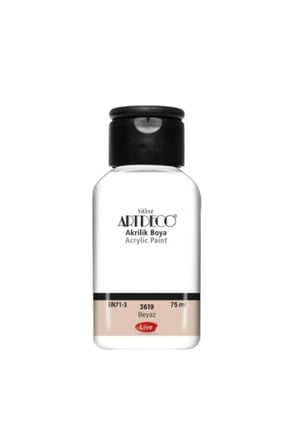 Artdeco Akrilik Boya 75Ml Beyaz 3619