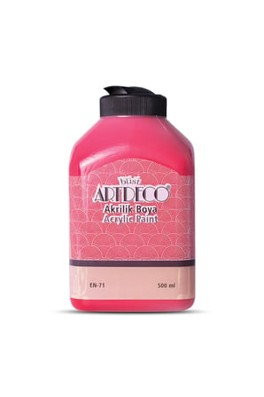 Artdeco Akrilik Boya 500ML 3015 Ateş Kırmızısı