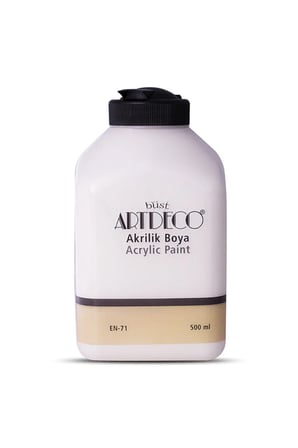 Artdeco Akrilik Boya 500ML 3670 Kırık Beyaz