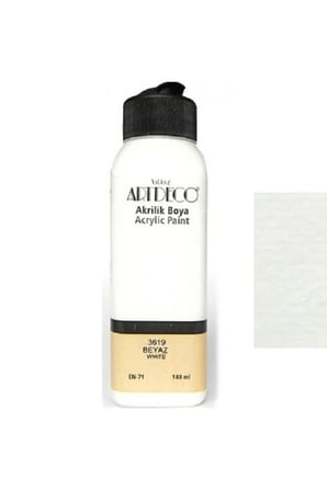 Artdeco Akrilik Boya 140Ml 3619 Beyaz