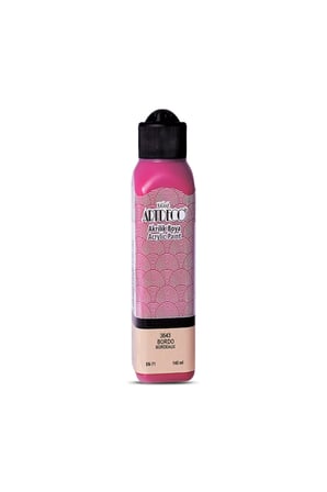 Artdeco Akrilik Boya 140Ml 3643 Bordo