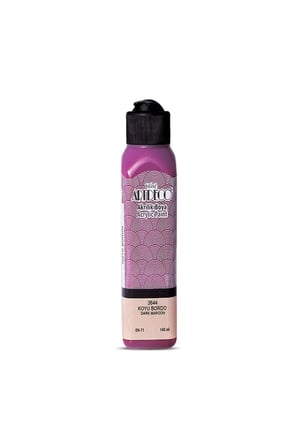 Artdeco Akrilik Boya 140Ml 3644 Koyu Bordo