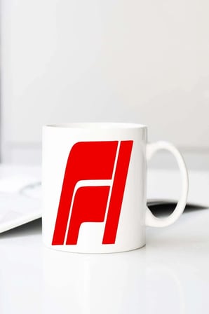 F1 Formula Ferrari Yeni Sezon Baskılı 330 ml Porselen Kupa Bardak (123460-1)