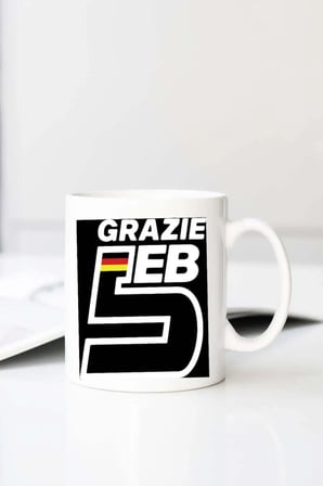 Ferrari Grazie Sebastian Vettel 2 Baskılı 330 ml Porselen Kupa Bardak (123461-2)