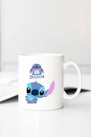 Disney Koleksiyonu Baskılı 330 ml Porselen Kupa Bardak (123463)