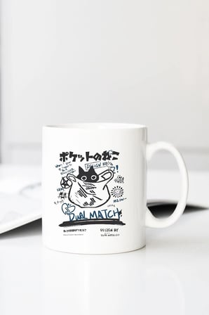 Sevimli Dostlar Serisi Baskılı 330 ml Porselen Kupa Bardak (123507)