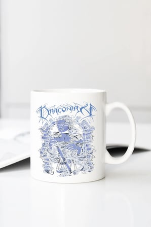 Draconian Sw57735 Baskılı 330 ml Porselen Kupa Bardak (123562_1)