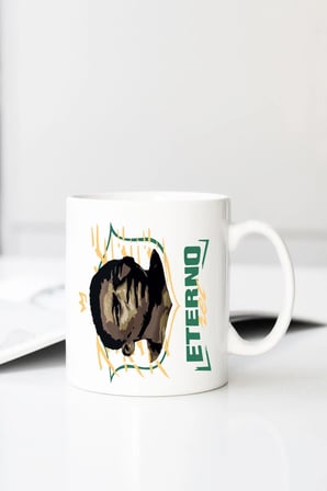 Eterno Hunors Baskılı 330 ml Porselen Kupa Bardak (123617_1)
