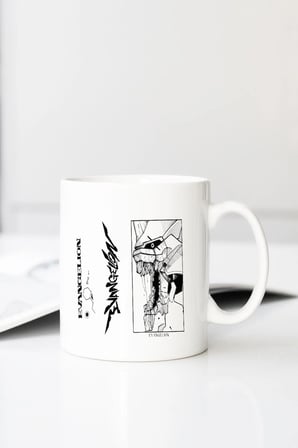 Evangelion Kap Onlu Sw Baskılı 330 ml Porselen Kupa Bardak (123625_1)