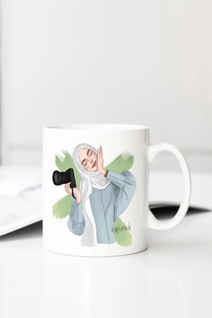 Foto Raf K Z T Shirt Baskılı 330 ml Porselen Kupa Bardak (123709_1)