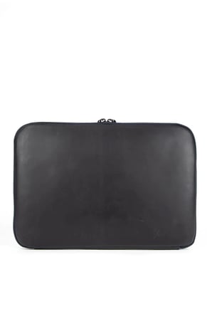 Hakiki Deri Lacivert Macbook Air Pro 13 ve 13.3 İnç Laptop Kılıfı