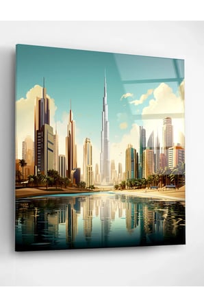 Dubai Cam Tablo, Dekoratif Cam Tablo