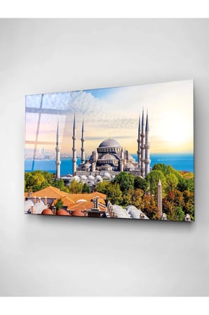 Sultanahmet Camii Cam Tablo, Dekoratif Cam Tablo
