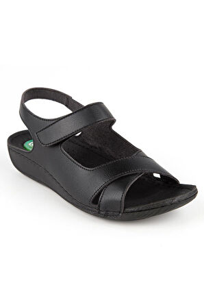 Muya Capella Comfort Kadın Sandalet - Siyah