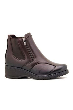 Forelli Dude 25652 Anatomik Kadın Bot - Kahve