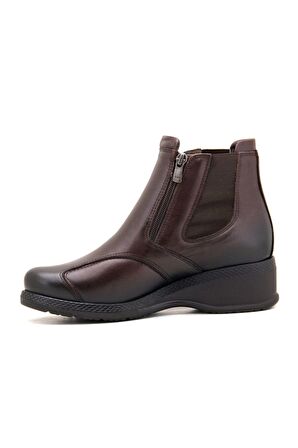 Forelli Dude 25652 Anatomik Kadın Bot - Kahve