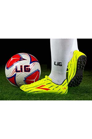 Lig Latmos (35-38) Futbol Ayakkabısı Halı Saha - Sarı