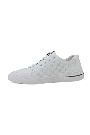 Guja 24Y510-3 Trend Deri Erkek Sneaker - Beyaz