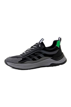Guja 24Y526-3 Trend Deri Erkek Sneaker - Siyah