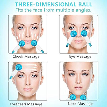 Eşya Dünyası Buz Küre Yüz ve Göz Soğuk Masaj Topu | Cilt Bakım ve Ferahlatıcı Soğuk Terapi Aleti – Göz Altı Masaj Küresi Mavi Renk