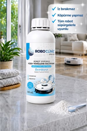 Dreame Robot Süpürgeler İle Uyumlu Deterjan Solüsyonu ( Yüzey Temizliyecisi ) 500 ml 4 Adet