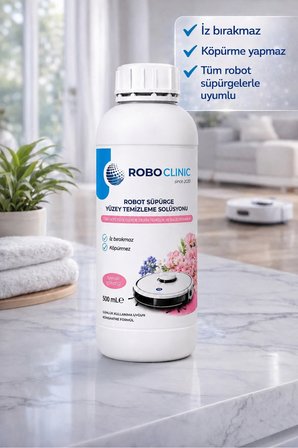 Dreame Robot Süpürgeler İle Uyumlu Deterjan, Solüsyon ( Yüzey Temizliyecisi ) 500 ml 2 Adet
