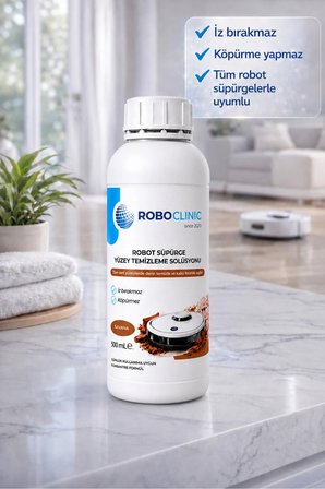 Dreame Robot Süpürgeler İle Uyumlu Deterjan, Solüsyon ( Yüzey Temizliyecisi ) 500 ml 2 Adet