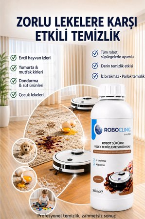 Dreame Robot Süpürge Deterjanı Solüsyon ( SAVANA Esintisi Yüzey Temizleyici ) 500 ML