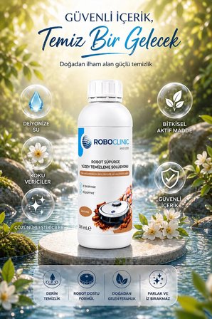 Roborock Robot Süpürge Uyumlu Deterjan Savana PS Solüsyonu 500 ML