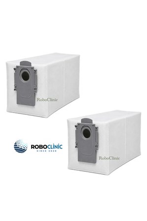 Roborock Qrevo Edge 5V1 Robot Süpürge Uyumlu Yedek Parça Toz Torbası 2 Adet