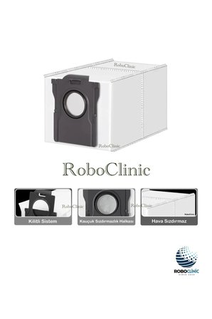 Dreame L40 Ultra CE ve AE Robot Süpürge Uyumlu Yedek Yan Fırça, Toz Torbası, Filtre, Paspas 10 Parça