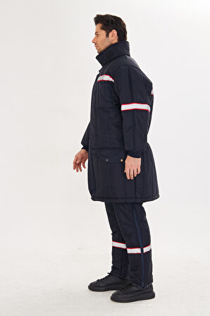 Orange Safety SHD Mont + Tulum Takım Reflektörlü Lacivert